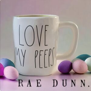 Rae Dunn Easter I Love My Peeps Coffee Mug